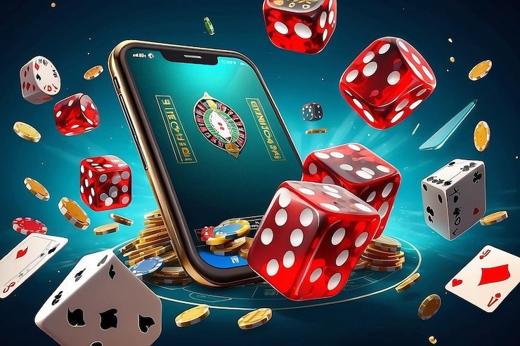 Pengguna melihat Poin Reward dw77 di ponsel